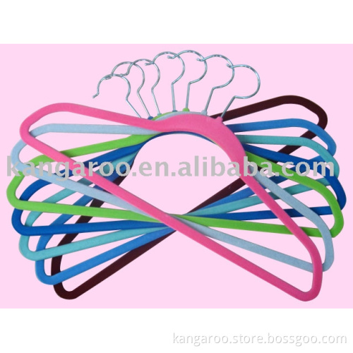 Flocking hangers